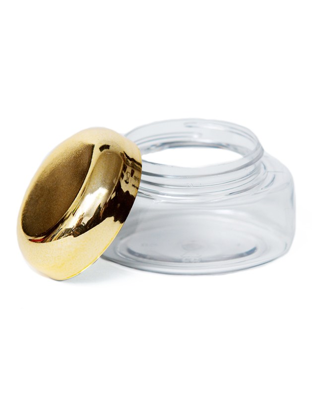 Classic 4oz Jar with Gold Lids All Naturals Cosmetics