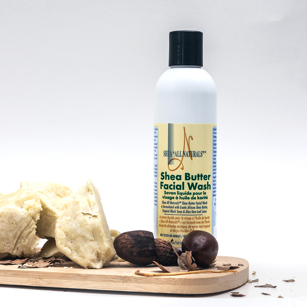 Shea Butter Facial Wash All Naturals Cosmetics