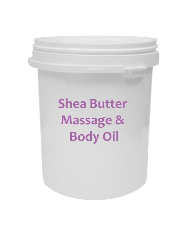 Shea Butter Massage & Body Oil All Naturals Cosmetics
